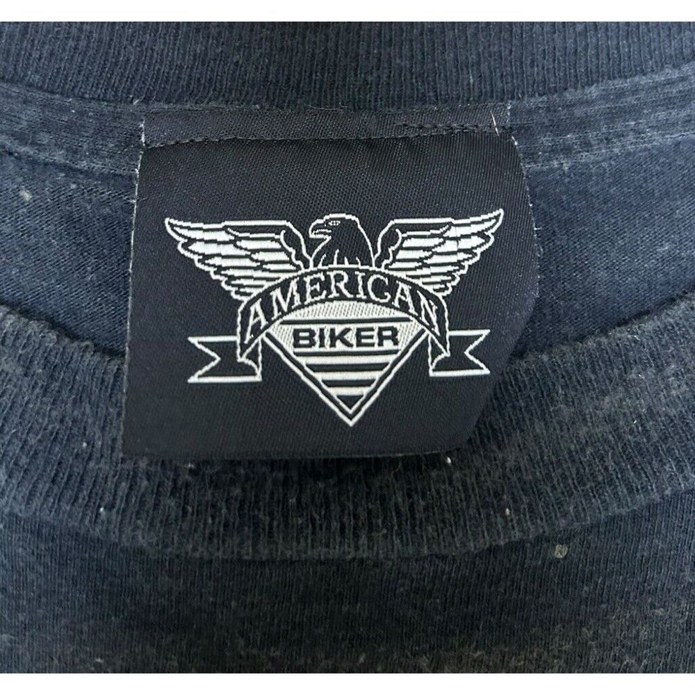 VTG Y2K 2001 XL Sturgis Black Hills‎ Rally T Shirt Eagle American Biker - Picture 3 of 10